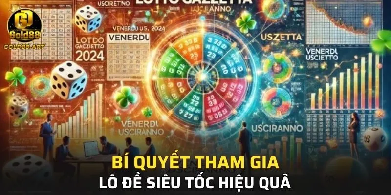 Bí quyết tham gia lô đề siêu tốc hiệu quả